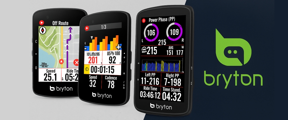 Bryton cyklopočítače