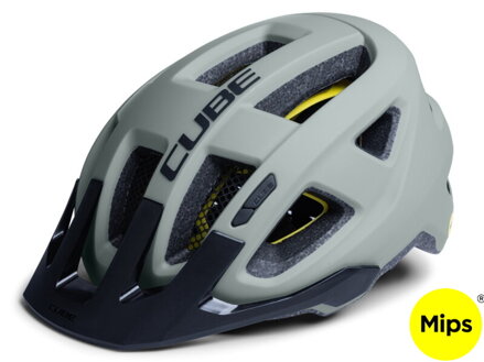 Prilba Cube Fleet MIPS grey Prilba Cube Fleet MIPS grey