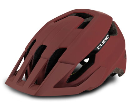 Prilba Cube Stray MIPS burgundy Prilba Cube Stray MIPS burgundy